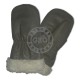 Kids Leather Mittens Various Colors Highly Warmth